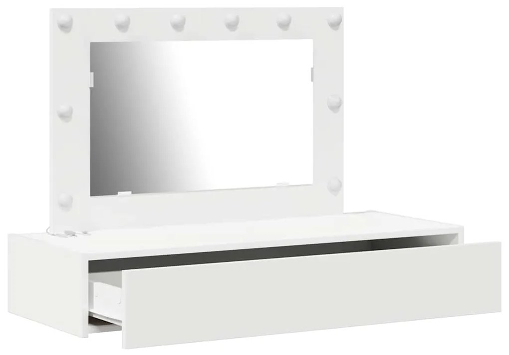 vidaXL Τραπέζι περιποίησης Λευκό 100 x 40 x 70 εκ. Επεξεργασμένο ξύλο