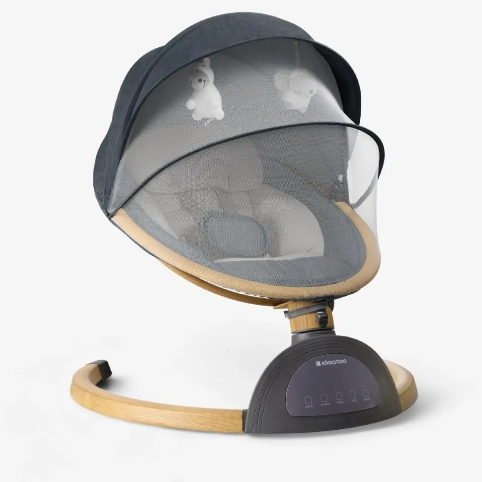 KIKKA BOO ΗΛΕΚΤΡΙΚΟ ΡΙΛΑΞ SIDE TO SIDE ASHLEE DARK GREY 31005010071