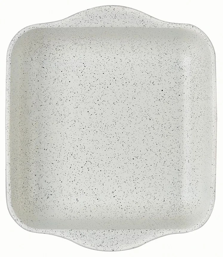 BORCAM NON-STICK WHITE SQ. TRAY TEMP. 1950CC 25,6X22X5,93 P/210 GB1.OB6 (smC)... SP59034G1W