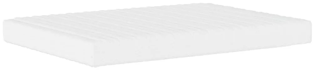 vidaXL Κρεβάτι με Στρώμα Γκρι 120x200 εκ. από Συνθετικό Δέρμα