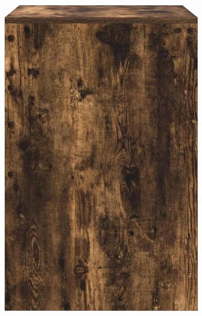 vidaXL Γραφείο Καπνιστό Δρύς 60 x 50 x 76 εκ.