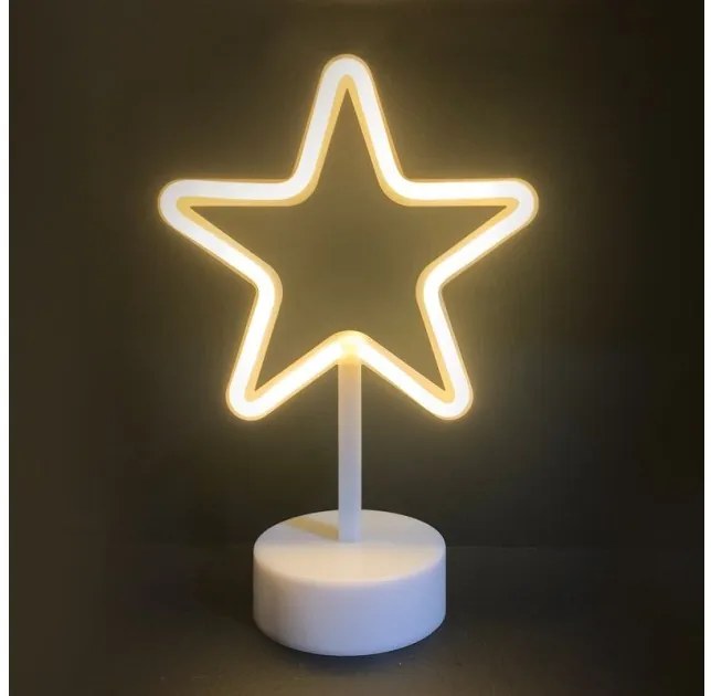 Διακοσμητικό Επιτραπέζιο 39xLED 2,4W 3xAA Μπαταρίες IP20 3000K Διάφανο X04001310 Aca-X04001310-Διάφανο X04001310