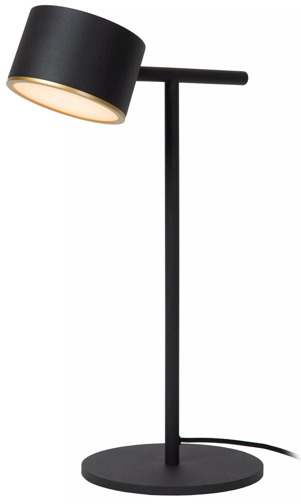 Φωτιστικό Επιτραπέζιο Lucide 44517-08-30 GIAN Μαύρο Ματ (Black Mat) 2700 K