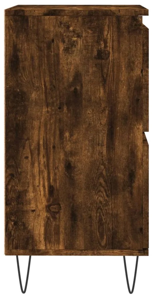 vidaXL Ντουλάπι Καπνιστή Δρυς 60x35x70 εκ. από Επεξεργασμένο Ξύλο