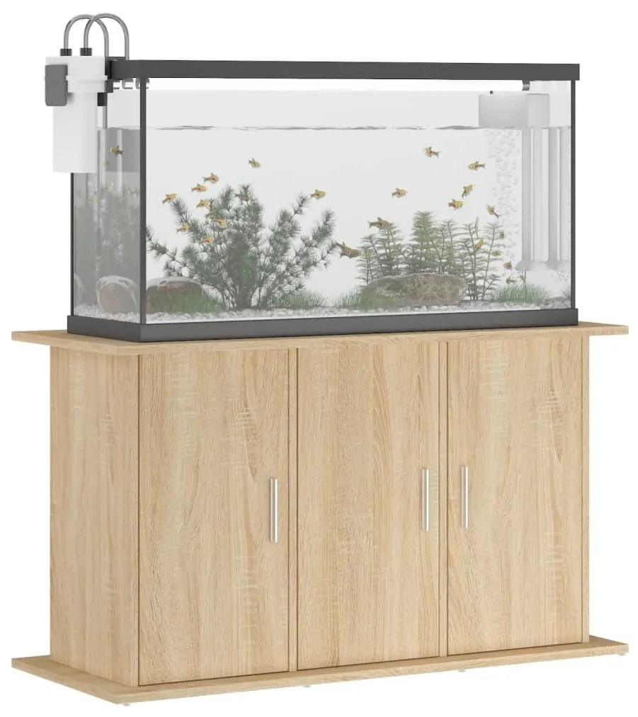 vidaXL Βάση Ενυδρείου Sonoma Δρυς 101x41x58 εκ. από Επεξεργασμένο Ξύλο