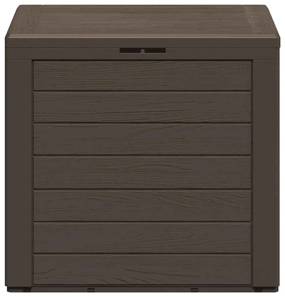 vidaXL Μπαούλο Αποθήκευσης Κήπου Καφέ 58,5x46x55 εκ. απο Πολυπ/λένιο