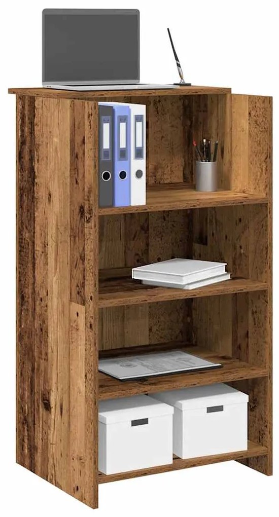 Γραφείο υποδοχής Παλιό Ξύλο 55x50x103,5 εκ. Επεξεργασμένο Ξύλο