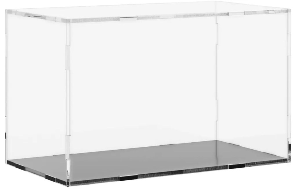 vidaXL Κουτί Βιτρίνας Διαφανές Ακρυλικό 31x17x19 εκ.