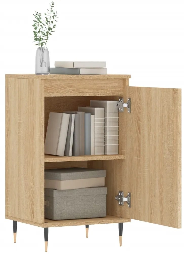vidaXL Ντουλάπια 2 τεμ. Sonoma Δρυς 40x35x70 εκ. Επεξεργασμένο Ξύλο