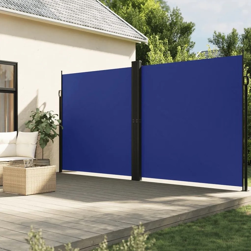 Σκίαστρο Πλαϊνό Συρόμενο Μπλε 200 x 1200 εκ. 4004851
