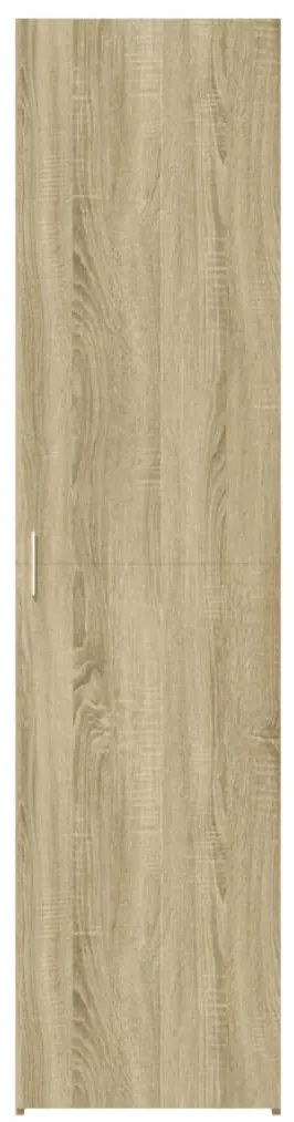 vidaXL Ντουλάπι Sonoma Δρυς 45x42,5x185 εκ. από Επεξεργασμένο Ξύλο