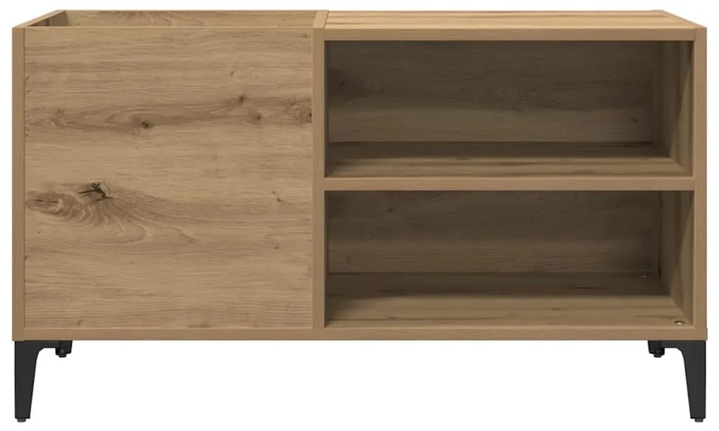 vidaXL ντουλάπι δίσκων  Δρυς τεχνίτης 84,5x38x48 cm Κατασκευασμένο ξύλο