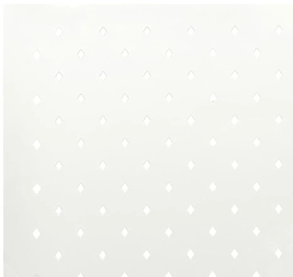 Διαχωριστικό Δωματίου με 5 Πάνελ Λευκό 200 x 180 εκ. από Ατσάλι - Λευκό
