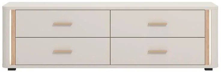 Έπιπλο τηλεόρασης YORK 4F Cashmere - Artisan Oak 177x40x52εκ. 177x40x52 εκ.
