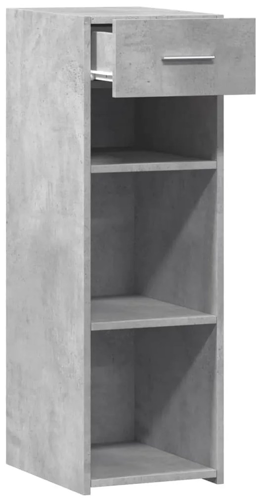 vidaXL Ντουλάπι Γκρι Σκυροδέματος 30x42,5x93 εκ. Επεξεργασμένο Ξύλο