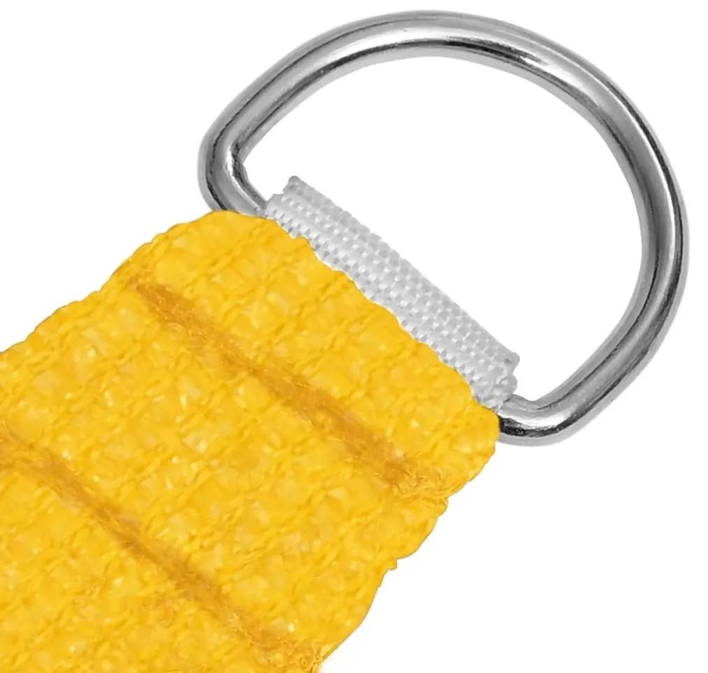 Πανί Σκίασης Κίτρινο 2 x 4 μ. 160 γρ./μ² από HDPE - Κίτρινο