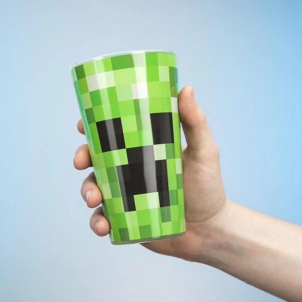 Ποτήρι Νερού Minecraft - Creeper PP6729MCFV2 400ml Green Paladone Γυαλί