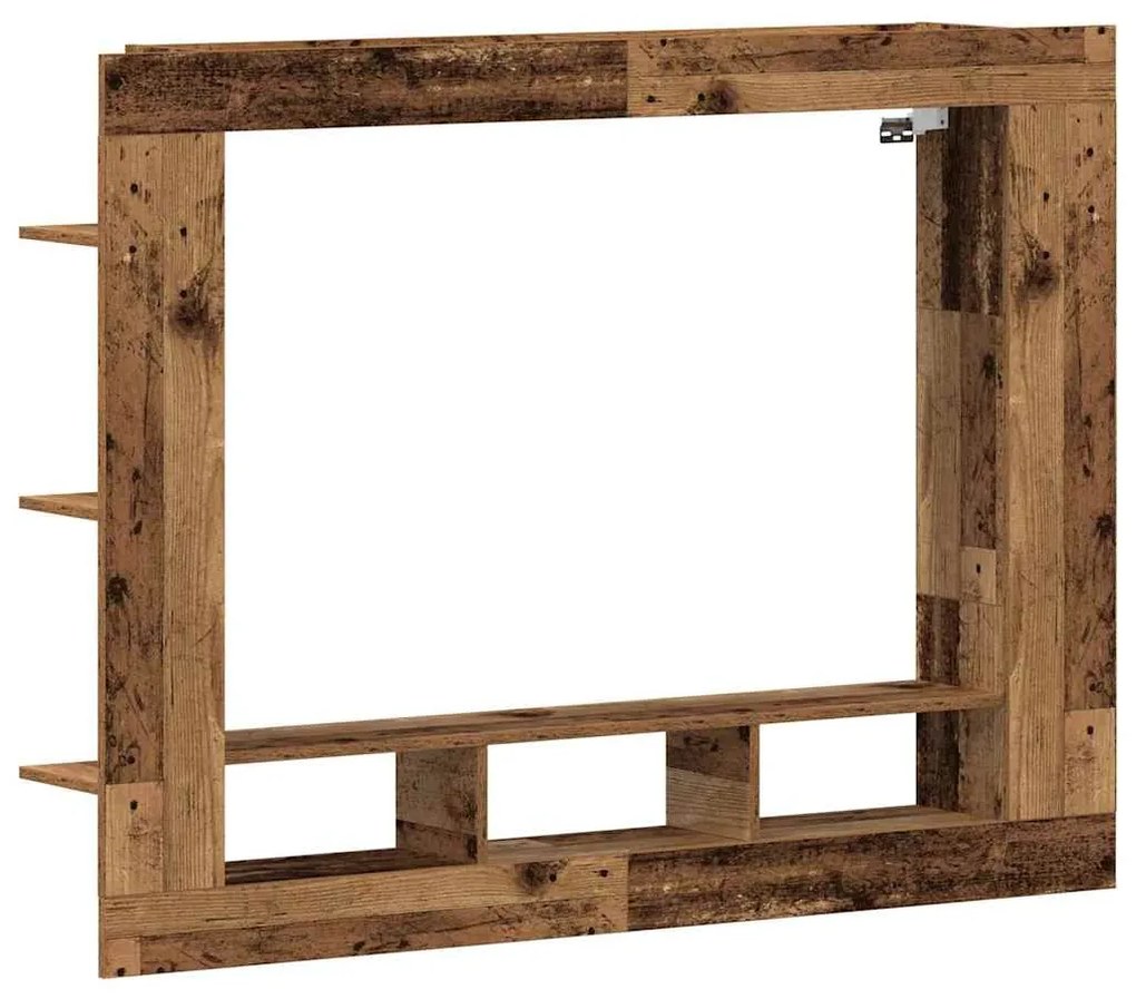vidaXL Ντουλάπι TV Παλαιό ξύλο 152 x 22 x 113 εκ. Επεξεργασμένο ξύλο