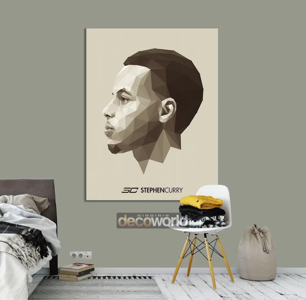 Πίνακας σε καμβά NBA S.Curry KNV977 45cm x 65cm