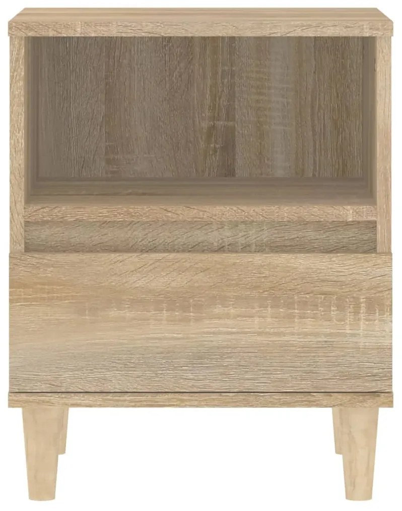 vidaXL Κομοδίνο Sonoma Δρυς 40x35x50 εκ.