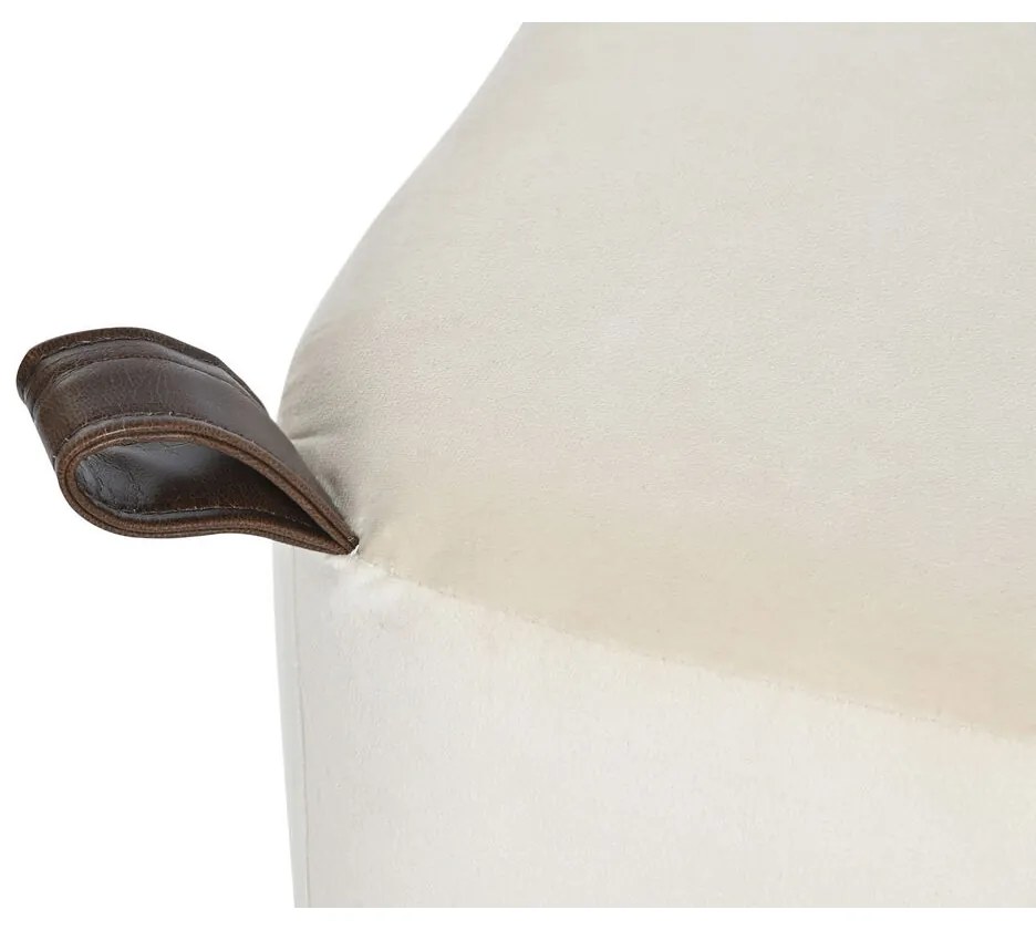 Υποπόδια DKD Home Decor Κίτρινο Μπλε Μπεζ Γκρι Scandi 35 x 35 x 35 cm (x2)