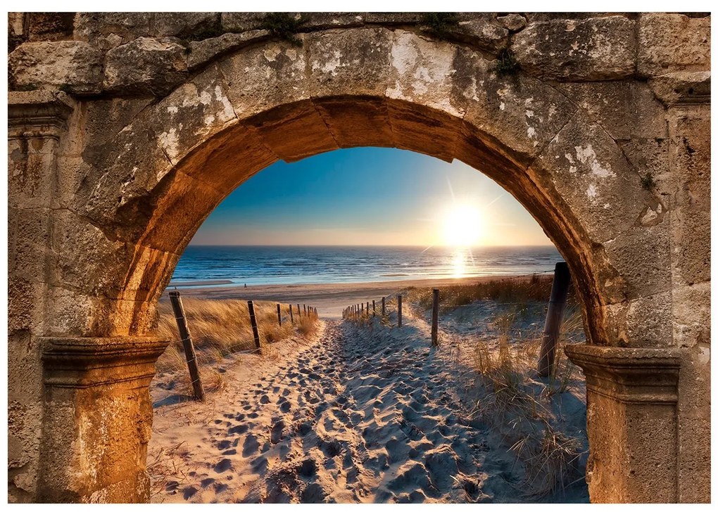 Φωτοταπετσαρία - Arch and Beach 100x70