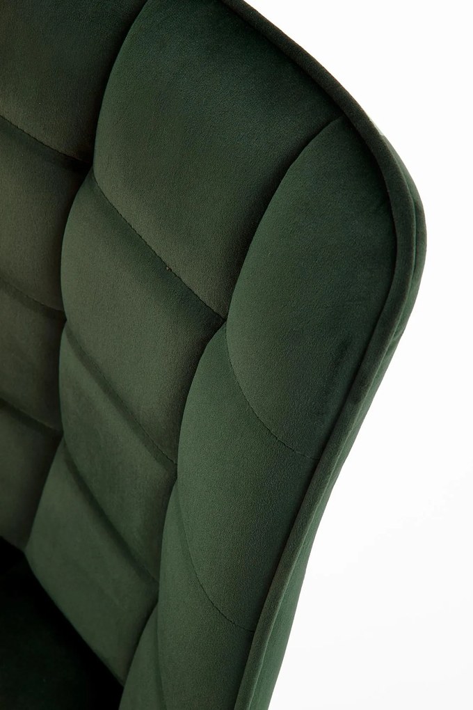 K332 chair, color: dark green DIOMMI V-CH-K/332-KR-C.ZIELONY