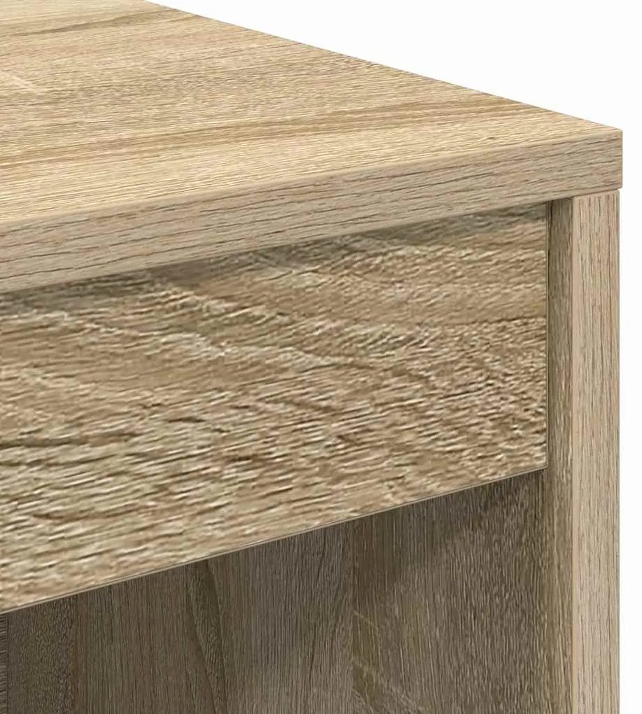 vidaXL Γραφείο Sonoma Δρυς 90 x 40 x 76 εκ. Επεξεργασμένο ξύλο