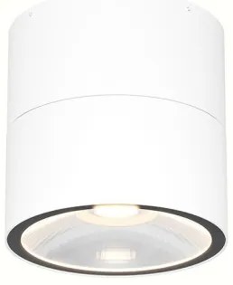 Σποτ Φωτιστικό Οροφής LED 7W Κινητό IP54 Spin Maytoni O310CL-L7W3K Λευκό