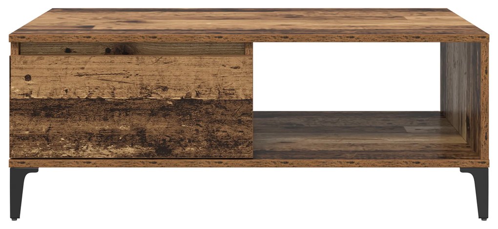 vidaXL Τραπεζάκι σαλονιού Παλαιό ξύλο 90 x 60 x 35 cm