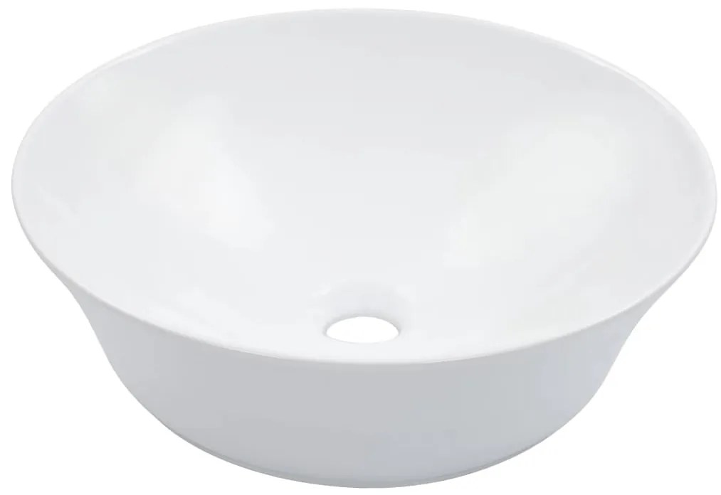 vidaXL Νιπτήρας Λευκός 41 x 12,5 εκ. Κεραμικός