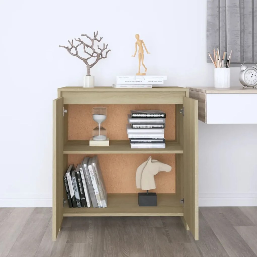 Μπουφές Sonoma Δρυς 70x41x75 εκ. από Επεξεργασμένο Ξύλο 809740
