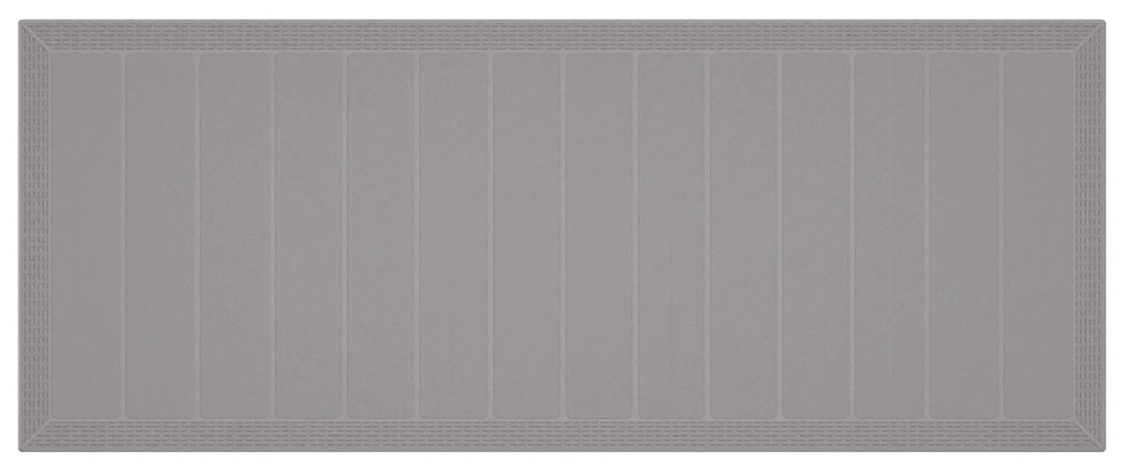 vidaXL Σετ Εξωτερικής Τραπεζαρίας 9 pcs Λευκό 250 x 100 x 73 εκ