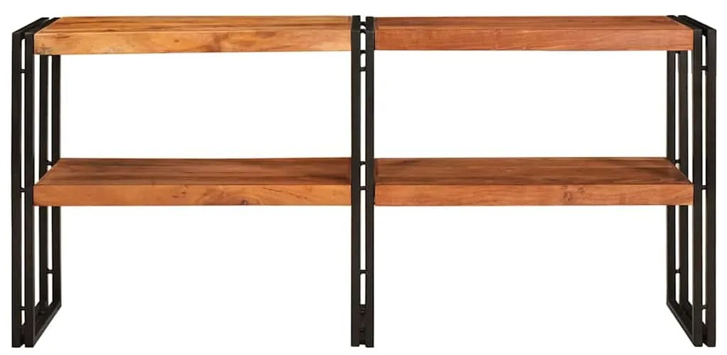 vidaXL Τραπέζι κονσόλας Καφέ 160 x 33 x 75 εκ. Μασίφ ξύλο ακακίας