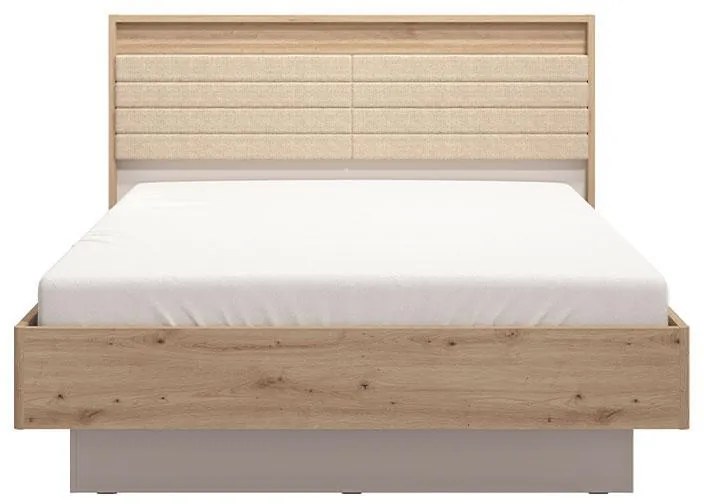 Ξύλινο Κρεβάτι Modena 160 Artisan - Cashmere - Artisan Matt Μπέζ 160x200 εκ. 174x209x115 εκ.