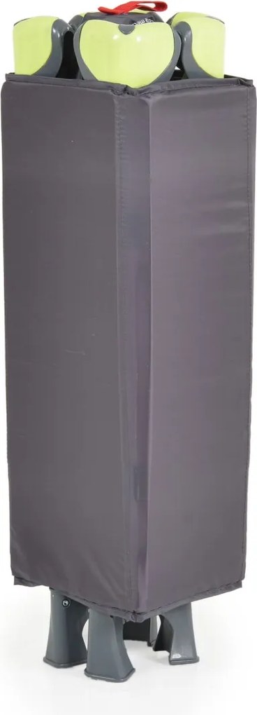 Folding cot Tommy green