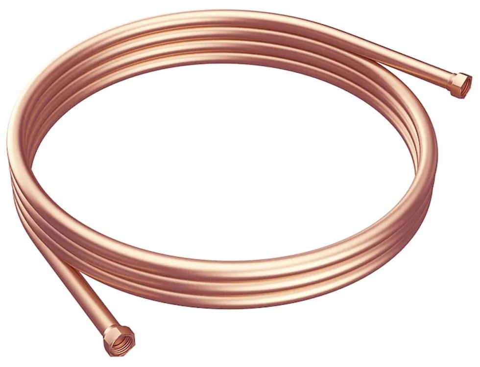 Σπιράλ Τηλεφώνου Ντους FB04716-RG 150cm Rose Gold Karag Pvc,Plastic