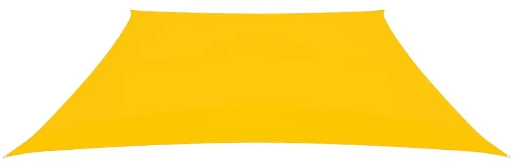 Πανί Σκίασης Τρίγωνο Κίτρινο 3/5x4 μ. από Ύφασμα Oxford - Κίτρινο
