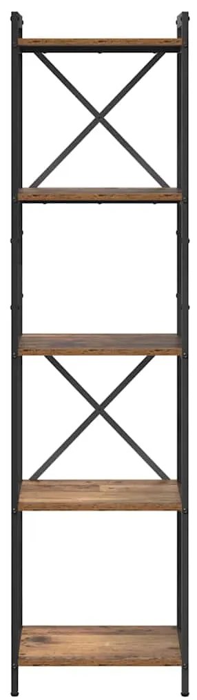 vidaXL Βιβλιοθήκη Παλαιό ξύλο 40 x 30 x 153 εκ Επεξεργασμένο ξύλο