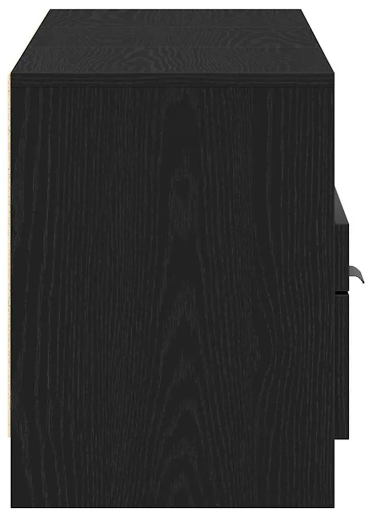 vidaXL Ντουλάπι TV Μαύρο 150 x 33.5 x 45 εκ. Επεξεργασμένο ξύλο