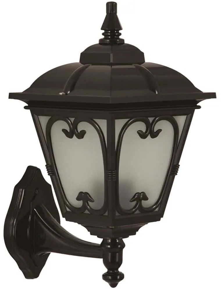 Φωτιστικό Τοίχου - Απλίκα 685AVN1199 25x20x40cm E27 40W Black Opviq