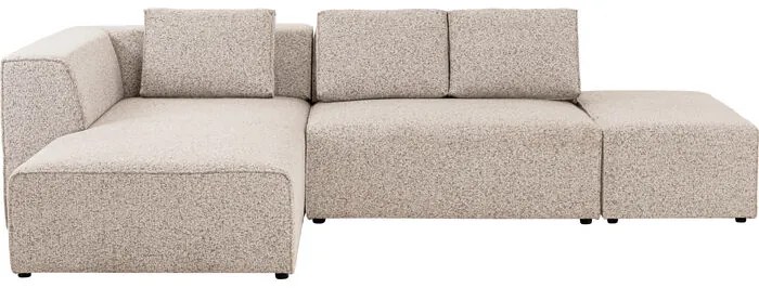 Corner Sofa Infinity Ottomane machiato Left - Γκρι