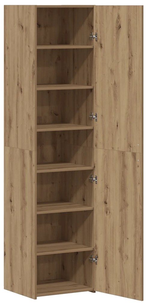 vidaXL Καρυδιά 45x42.5x185 εκ Επεξεργασμένο ξύλο