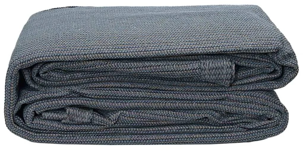 vidaXL Χαλκάκι Σκηνής Μπλε και Γκρι 200 x 250 εκ. Πολυαιθυλένιο