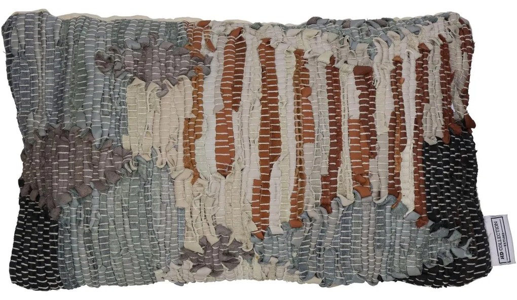 Μαξιλάρι ArteLibre Γκρι Δέρμα 30x50cm-05150556