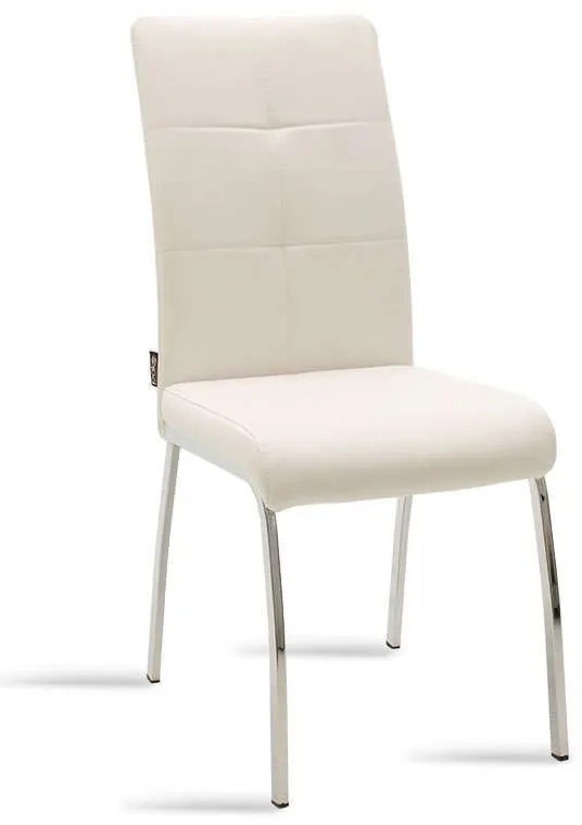 Καρέκλα Ariadne 029-000070 White Metal, Technoderma