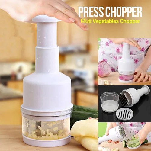 Εύχρηστος Πολυκόφτης Χειρός Multi Vegetables Chopper