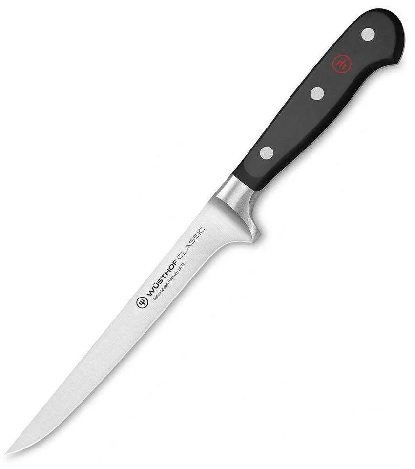 Μαχαίρι Ξεκοκαλίσματος Flexible Classic 1040101416 16cm Black Wusthof Ανοξείδωτο Ατσάλι