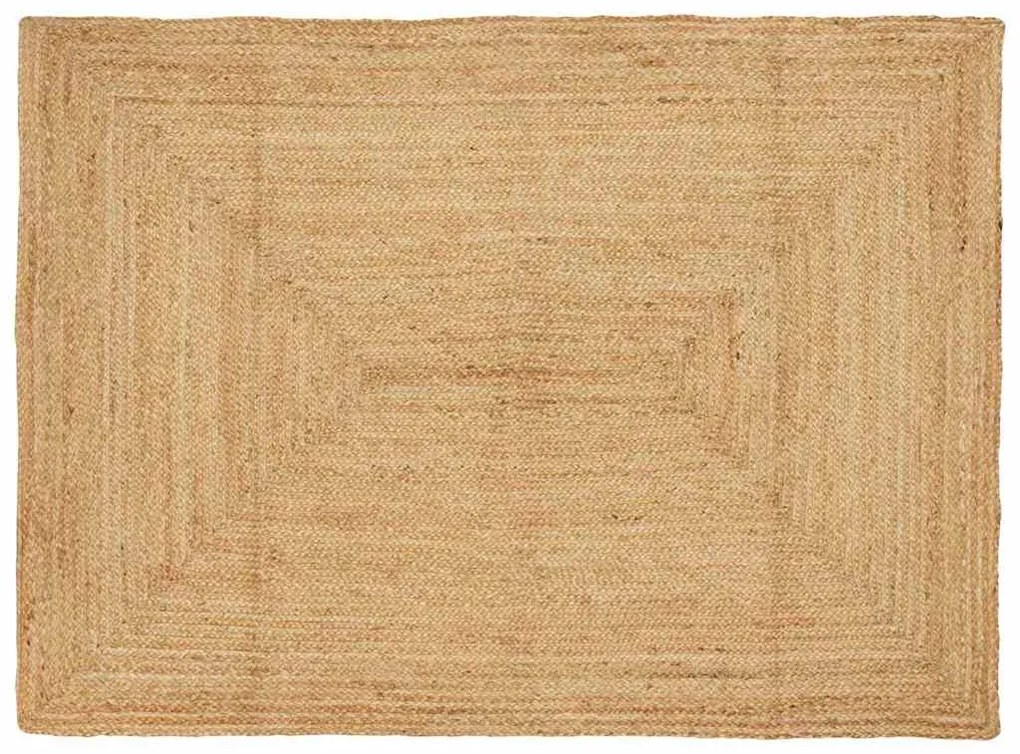 Χαλί Περιοχής Μπεζ 140 x 200 cm Γιούτα