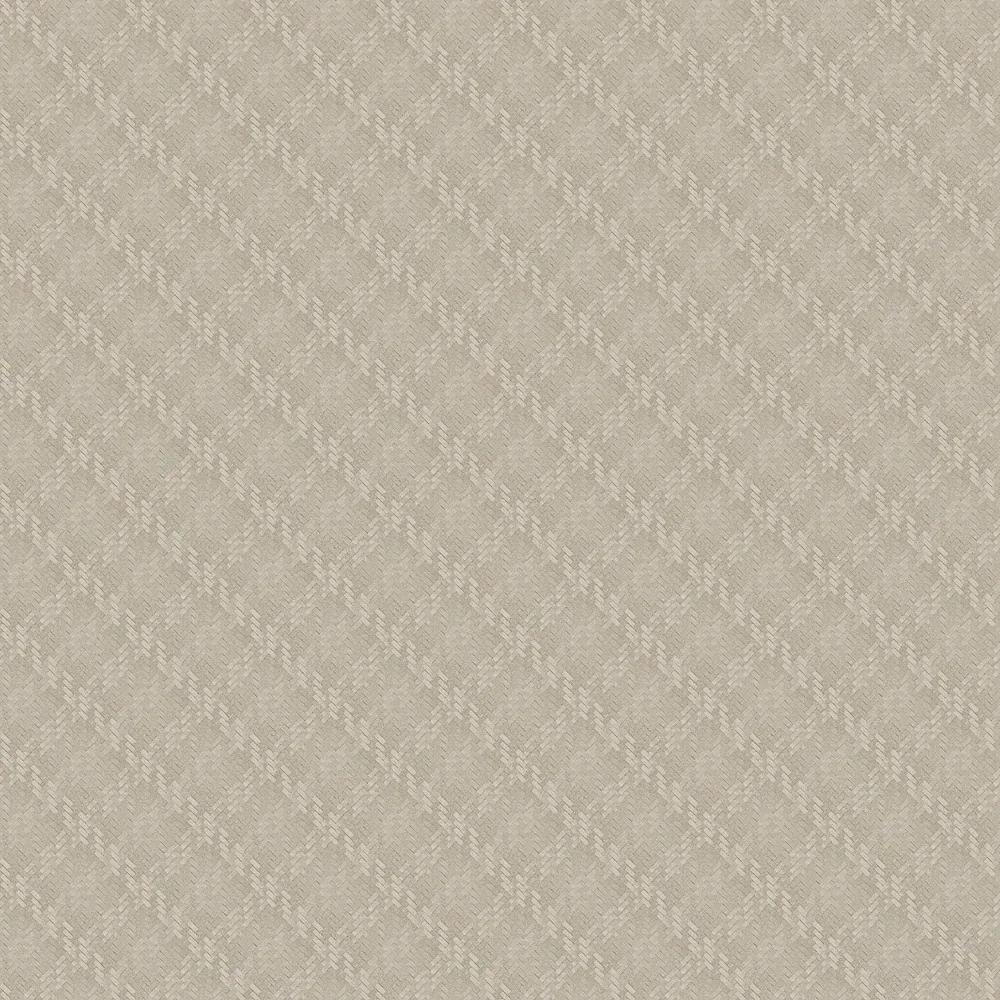 Ταπετσαρία τοίχου Wall Fabric Lattice Mirage on Herringbone Khaki WF121045 53Χ1005